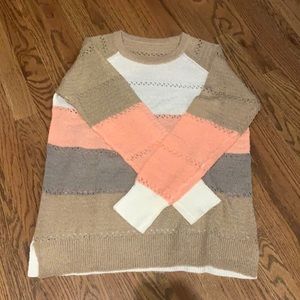 Lightweight sweater with beautiful colors
